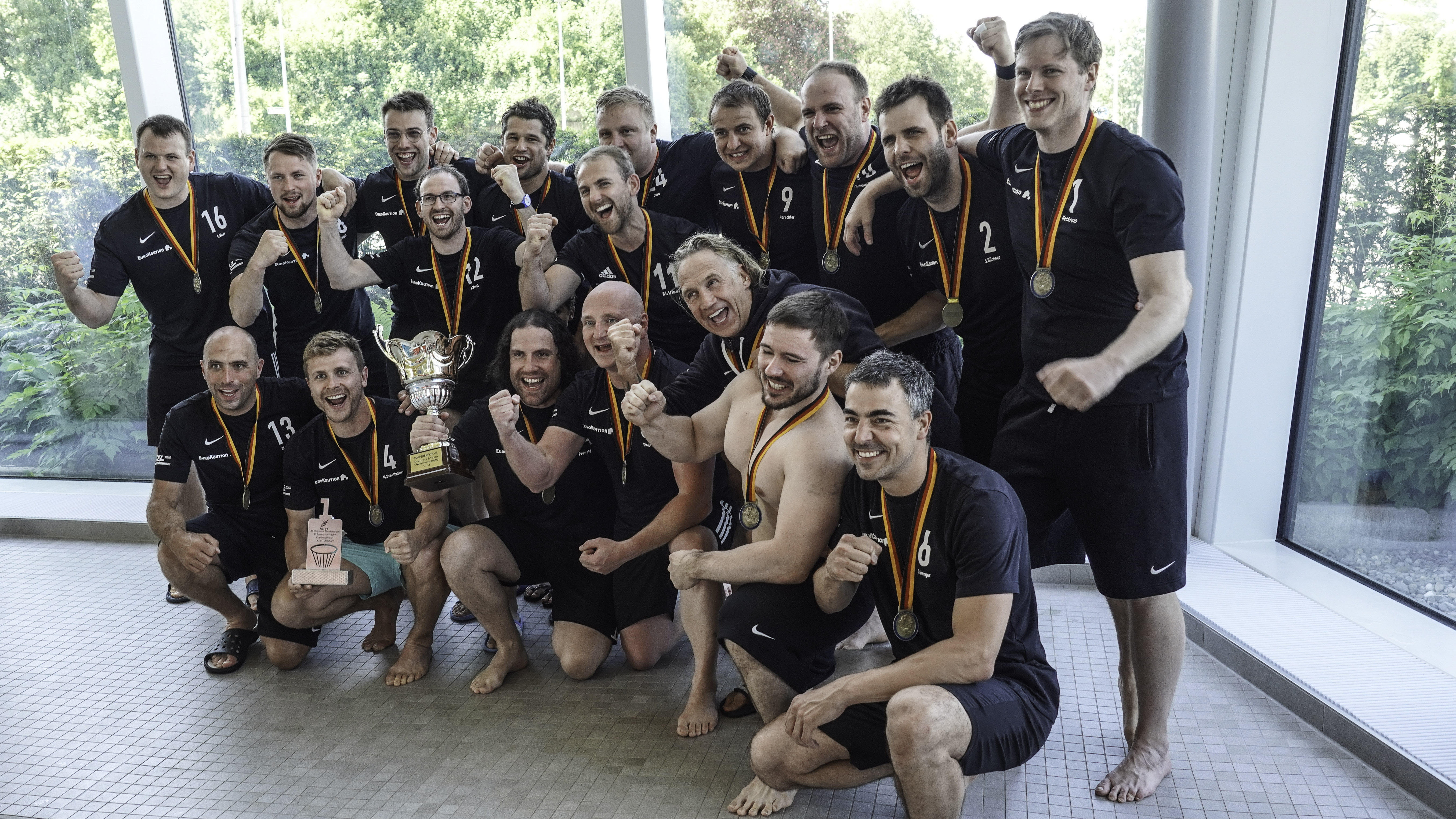 Team - Deutscher Meister Unterwasser Rugby